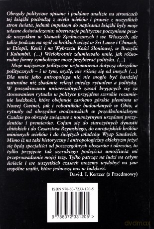 Rytuał Polityka Władza - Kertzer D. [KSIĄŻKA]