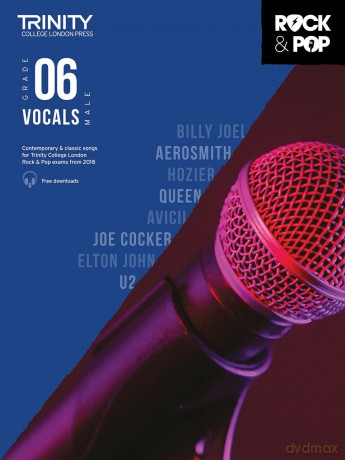 Trinity Rock Pop 2018 Vocals Grade 6 Mal - Trinity College Lond [KSIĄŻKA]