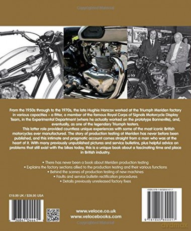 Triumph Production Testers Tales - Hughie Hancox [KSIĄŻKA]