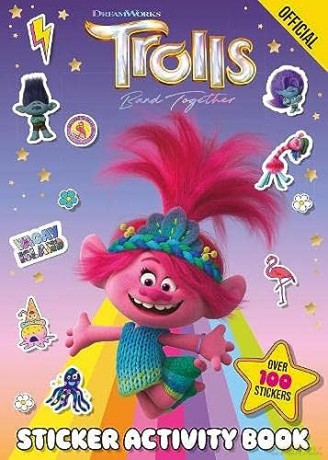 Trolls Band Together Sticker Activity Bk [KSIĄŻKA]