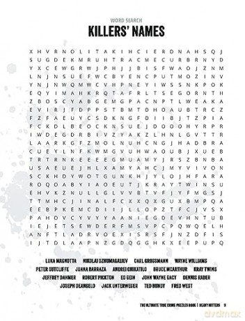 True Crime Puzzle Book - Jack Rosewood [KSIĄŻKA]