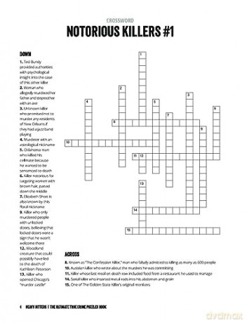 True Crime Puzzle Book - Jack Rosewood [KSIĄŻKA]