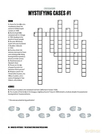 True Crime Puzzle Book - Jack Rosewood [KSIĄŻKA]
