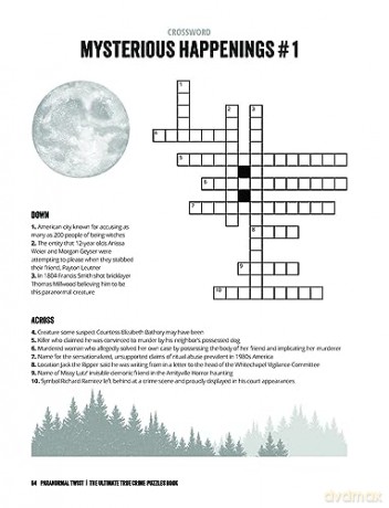 True Crime Puzzle Book - Jack Rosewood [KSIĄŻKA]