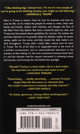 Trump Art Of The Deal Exp - Donald J. Trump [KSIĄŻKA]