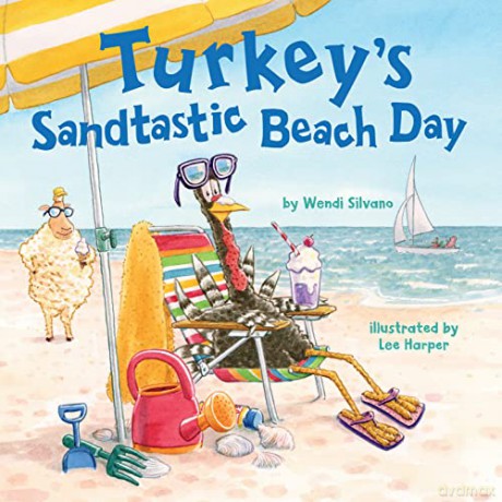 Turkeys Sandtastic Beach Day - Wendi Silvano [KSIĄŻKA]
