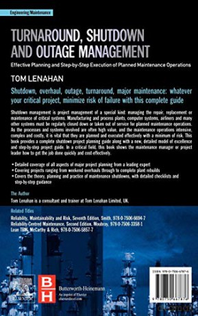 Turnaround Shutdown Outage Management - Lenahan [KSIĄŻKA]