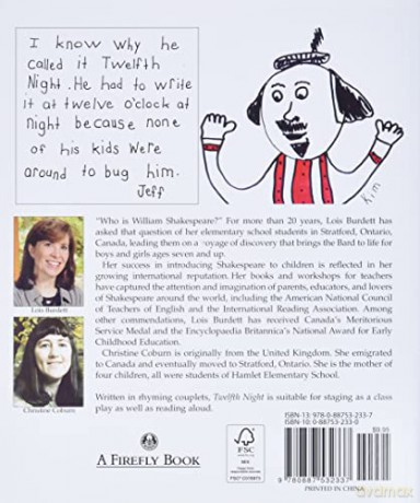 Twelfth Night For Kids - Lois Burdett [KSIĄŻKA]
