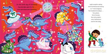 Twelve Dinosaurs Of Christmas - Evie Day [KSIĄŻKA]