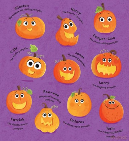 Twenty Pumpkins At Bedtime - Mark Sperring [KSIĄŻKA]