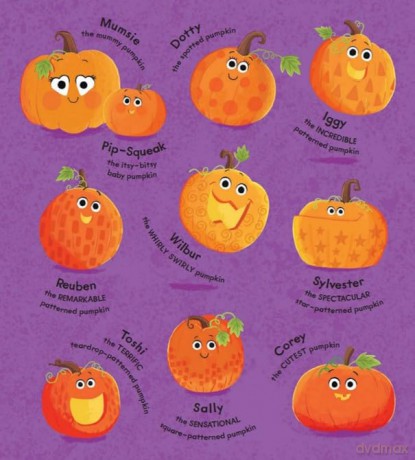 Twenty Pumpkins At Bedtime - Mark Sperring [KSIĄŻKA]