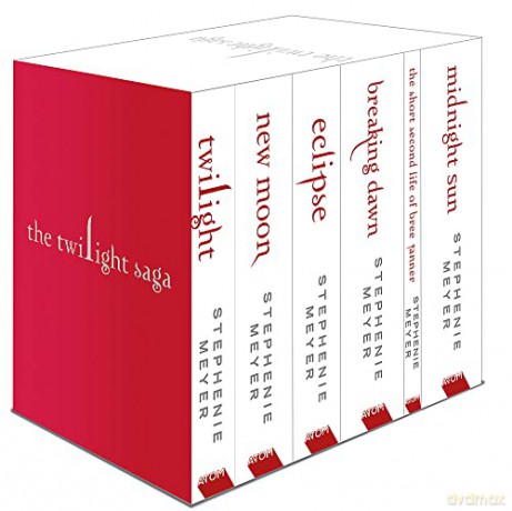 Twilight Saga 6 Book Set White Cover - Stephenie Meyer [KSIĄŻKA]
