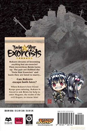 Twin Star Exorcists 1 Pa - Yoshiaki Sukeno [KSIĄŻKA]