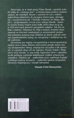 Sen O Miłośći I Śmierci - Filip David [KSIĄŻKA]