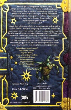 Septimus Heap. Księga Pierwsza: Zakazana Magia T.1 - Sage Angie [KSIĄŻKA]