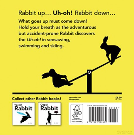 Uh Oh Rabbit - Jo Ham [KSIĄŻKA]