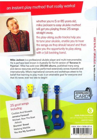 Uke'n Play Ukulele - Mike Jackson [KSIĄŻKA]