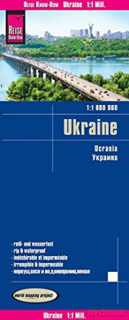 Ukraine 1:1.000.000 - Reise Know-How Verla [KSIĄŻKA]