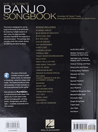 Ultimate Banjo Songbook - Janet Davis [KSIĄŻKA]
