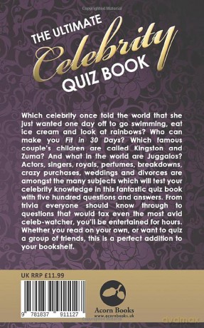 Ultimate Celebrity Quiz Book - Jack Goldstein [KSIĄŻKA]
