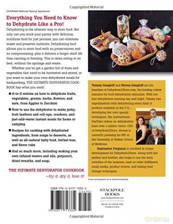 Ultimate Dehydrator Cookbook - Tammy Gangloff [KSIĄŻKA]