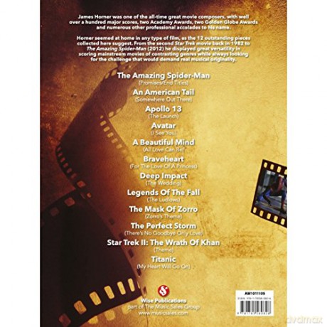 Ultimate James Horner Film Score Collect [KSIĄŻKA]