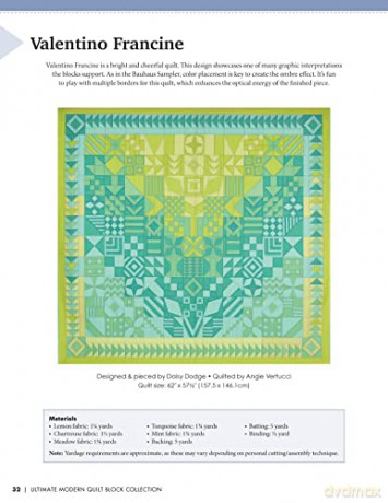 Ultimate Modern Quilt Block Collection - Daisy Dodge [KSIĄŻKA]