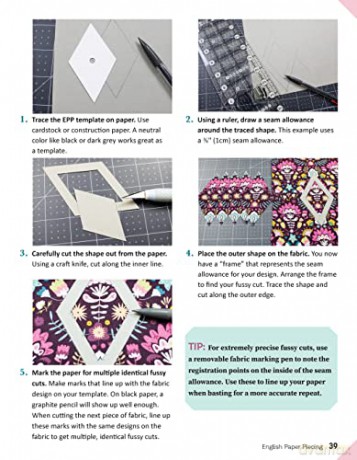 Ultimate Paper Piecing Reference Guide - Carolina Moore [KSIĄŻKA]