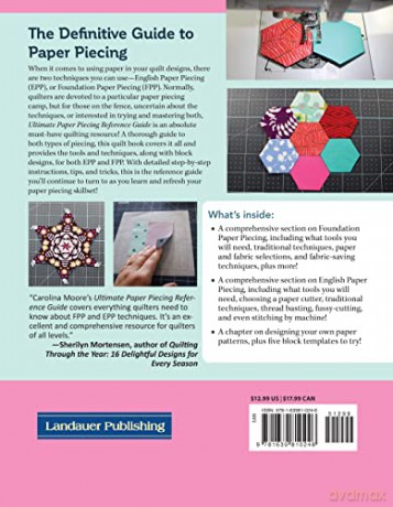Ultimate Paper Piecing Reference Guide - Carolina Moore [KSIĄŻKA]