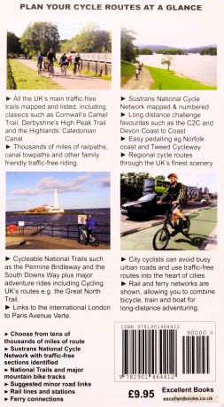 Ultimate Uk Cycle Route Planner Map - Richard Peace [KSIĄŻKA]