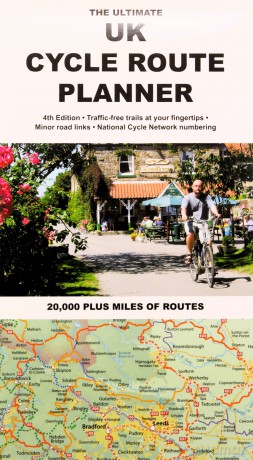 Ultimate Uk Cycle Route Planner Map - Richard Peace [KSIĄŻKA]