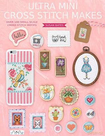 Ultra Mini Cross Stitch Makes - Bates Susan [KSIĄŻKA]