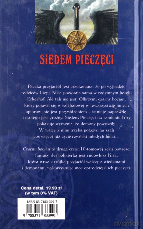 Siedem Pieczęci T.2 Czarny Bocian - Meyer [KSIĄŻKA]