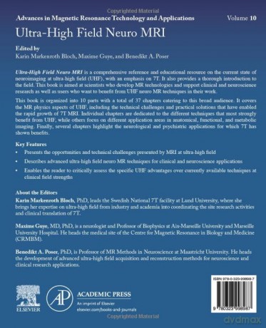 Ultrahigh Field Neuro Mri10 - Ka Markenroth Bloch [KSIĄŻKA]