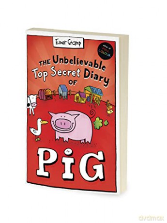 Unbelievable Top Secret Diary Of A Pig - Emer Stamp [KSIĄŻKA]