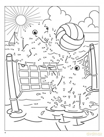 Under The Sea Dot To Dot Fun - Arkady Roytman [KSIĄŻKA]