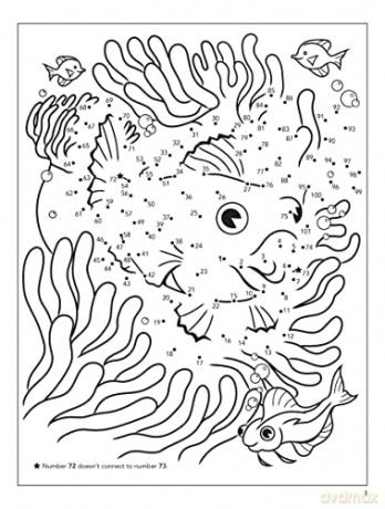 Under The Sea Dot To Dot Fun - Arkady Roytman [KSIĄŻKA]