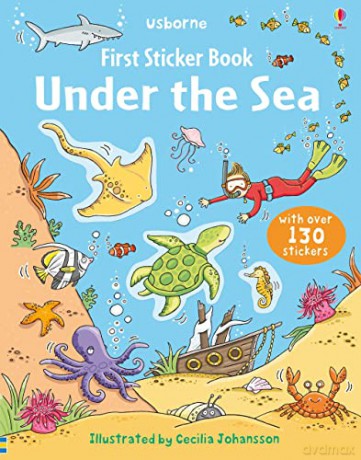 Under The Sea Sticker Book - Jessica Greenwell [KSIĄŻKA]