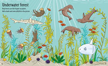 Under The Sea Sticker Book - Jessica Greenwell [KSIĄŻKA]
