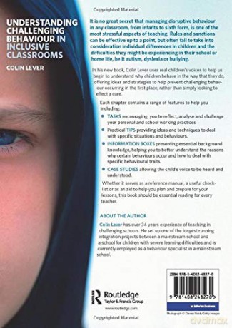 Understanding Challenging Behaviour In - Lever Colin [KSIĄŻKA]