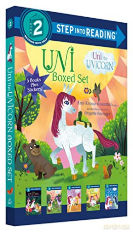 Uni The Unicorn Step Into Reading Boxed - Amy Krous Rosenthal [KSIĄŻKA]