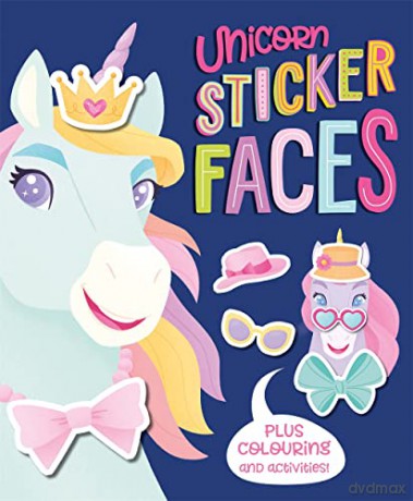 Unicorn Sticker Faces [KSIĄŻKA]