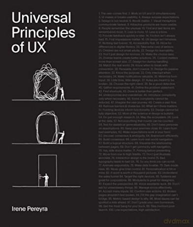 Universal Principles Of Ux - Irene Pereyra [KSIĄŻKA]