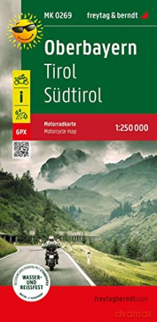 Upper Bavaria Tirol South Tyrol Motorway [KSIĄŻKA]