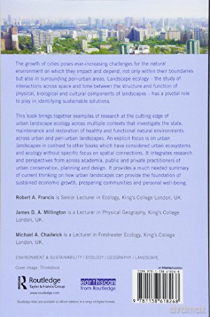 Urban Landscape Ecology - Robert A. Francis [KSIĄŻKA]