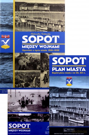 Sopot Między Wojnami + Plan + Cd Gratis - Tarkowska A. [KSIĄŻKA]
