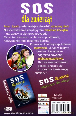 Sos Dla Zwierząt. Kocięta Ze Straszliwego Dworu - Mckain Kelly [KSIĄŻKA]