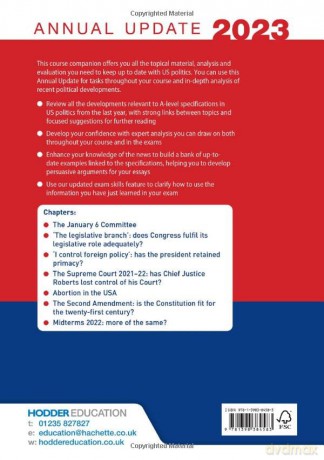 Us Politics Annual Update 2023 - Sarra Jenkins Emma K [KSIĄŻKA]