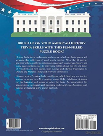 Us Presidents First Ladies Word Search P - Frank J. D'agostino [KSIĄŻKA]