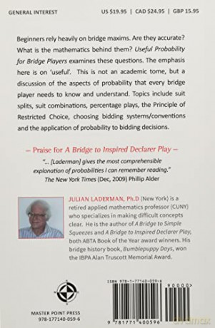Useful Probability For Bridge Players - Julian Laderman [KSIĄŻKA]